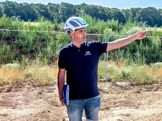 Techniker für den Tiefbau