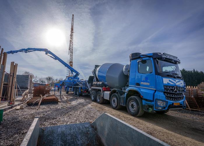 Travaux de bétonnage à Beiler