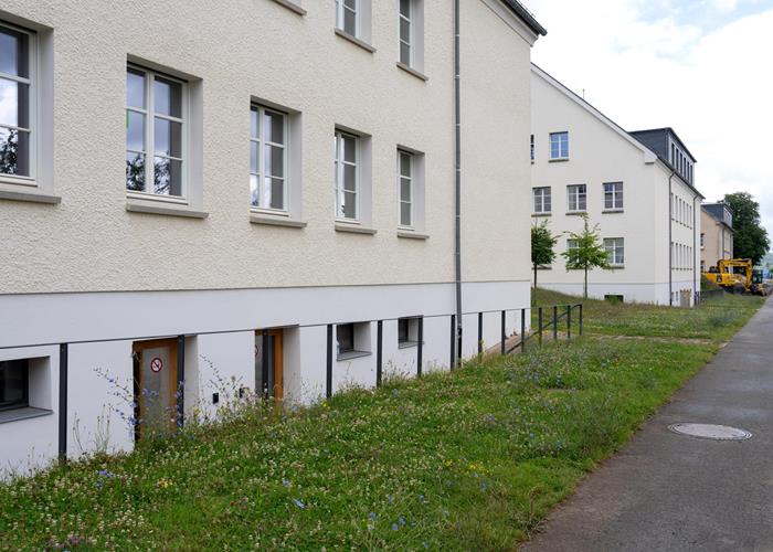Bâtiment rénové - Komplettsanierung der Kasernen Herrenberg