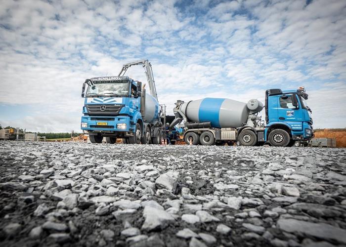 nous livrons le béton - Béton prêt à l‘emploi